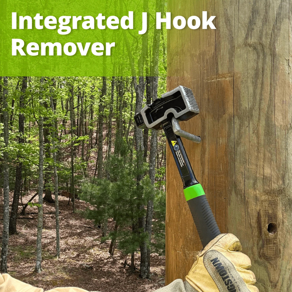 MADI Lineman Tools All-Steel Milled Lineman Hammer from Columbia Safety